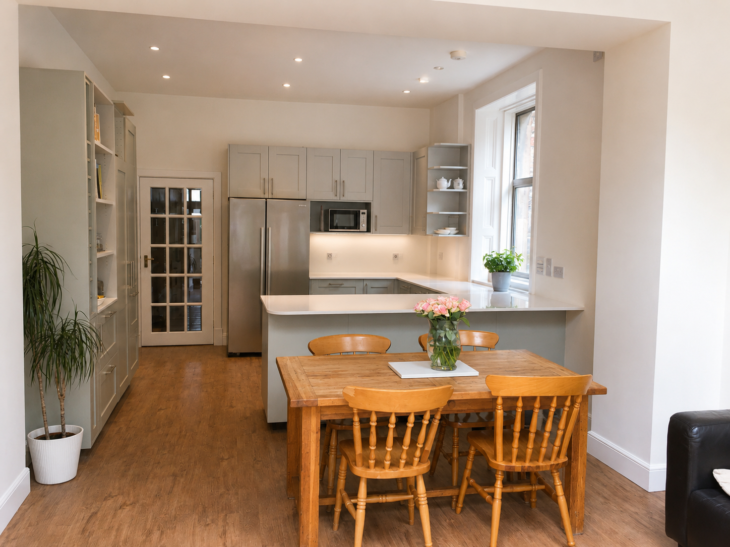 Finished kitchen